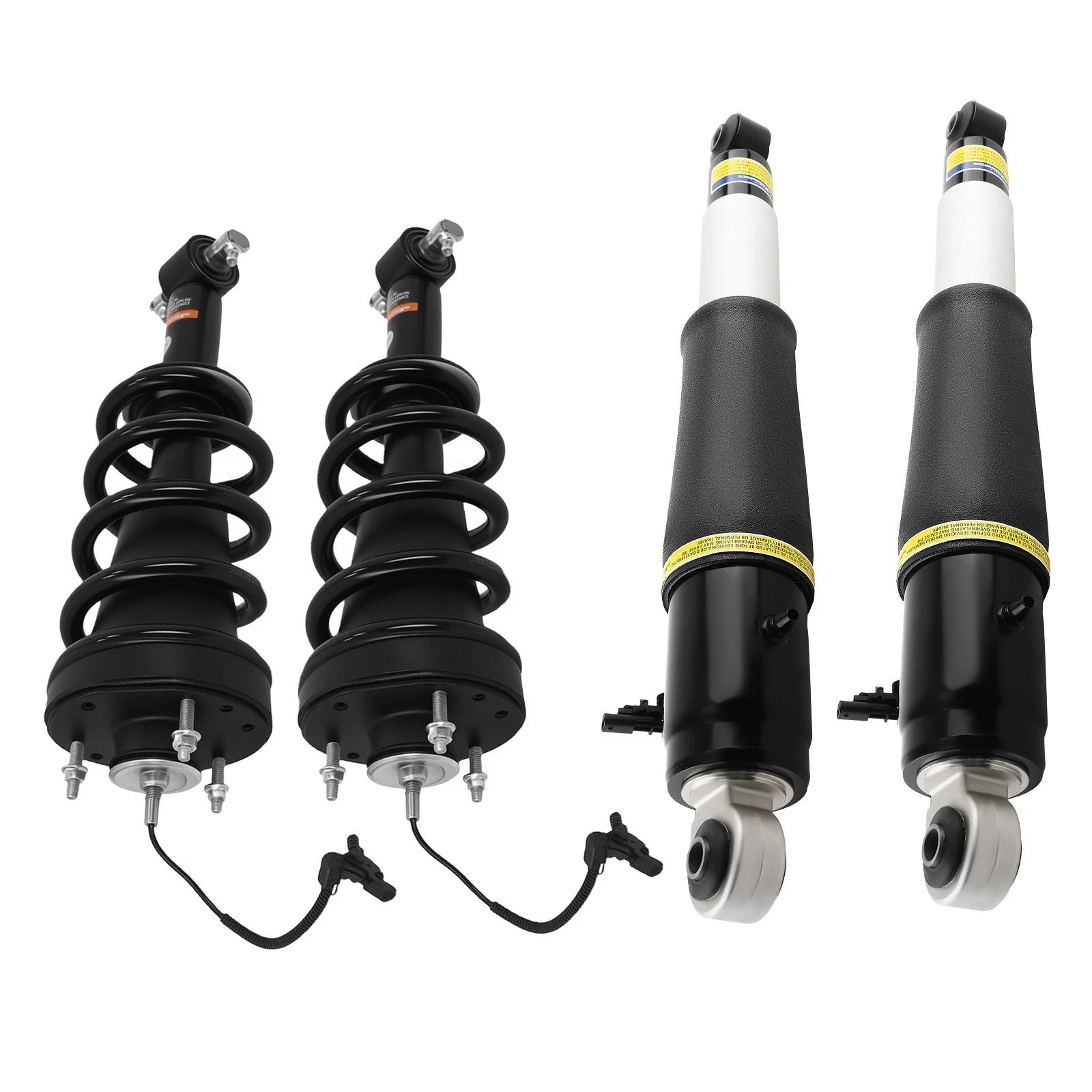 Front Strut Assembly & Rear Shock Absorber for Escalade Suburban Tahoe Yukon (2015–2020)