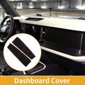 Dashboard Cover for Ford Bronco (2021–2024) Black Red Set of 1