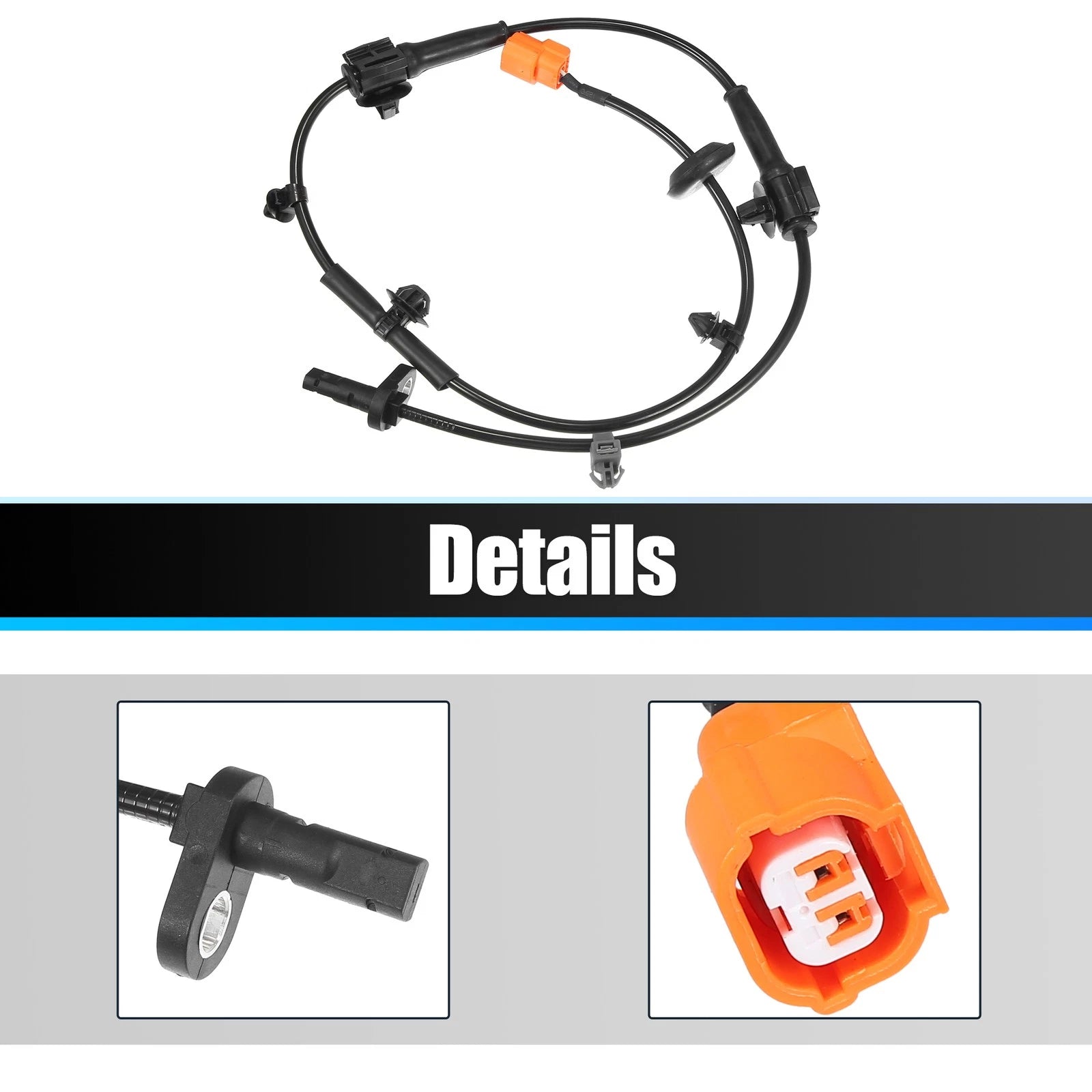 Front Left ABS Wheel Speed Sensor No. 57455-SEL-T02 for Honda Jazz (2002–2008)