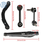 Set of 2 Rear Upper Lower Control Arms for Dodge Caliber (2007–2012) Jeep Patriot (2007–2019)