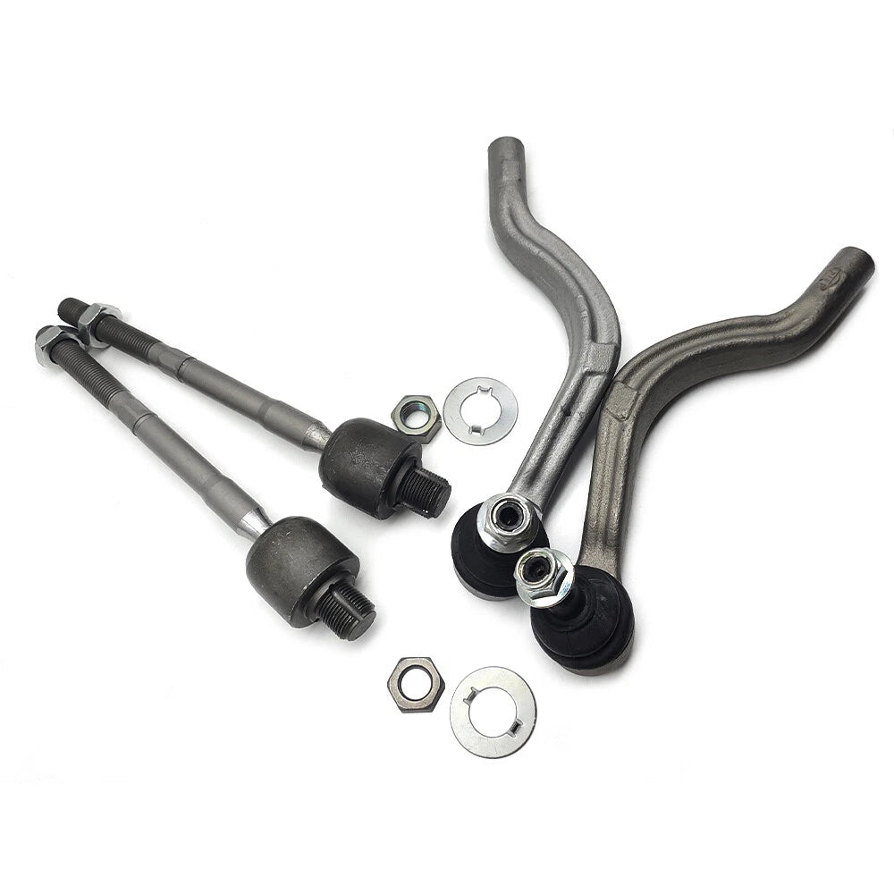 Set of 2 Inner Outer Tie Rod Ends for Maserati Ghibli Quattroporte (2014–2017)