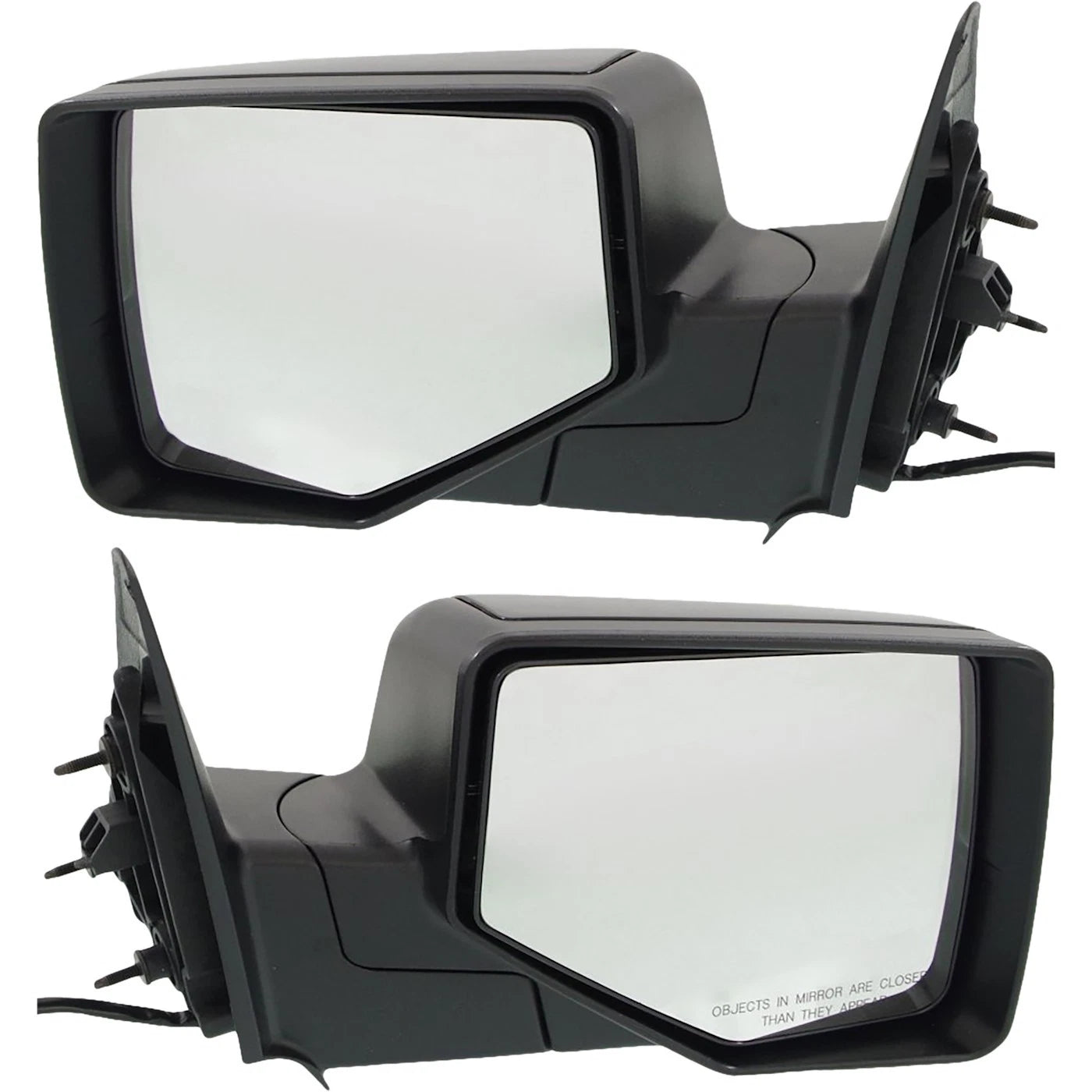 Set of 2 Chrome Mirrors for Ford Ranger (2006–2011)