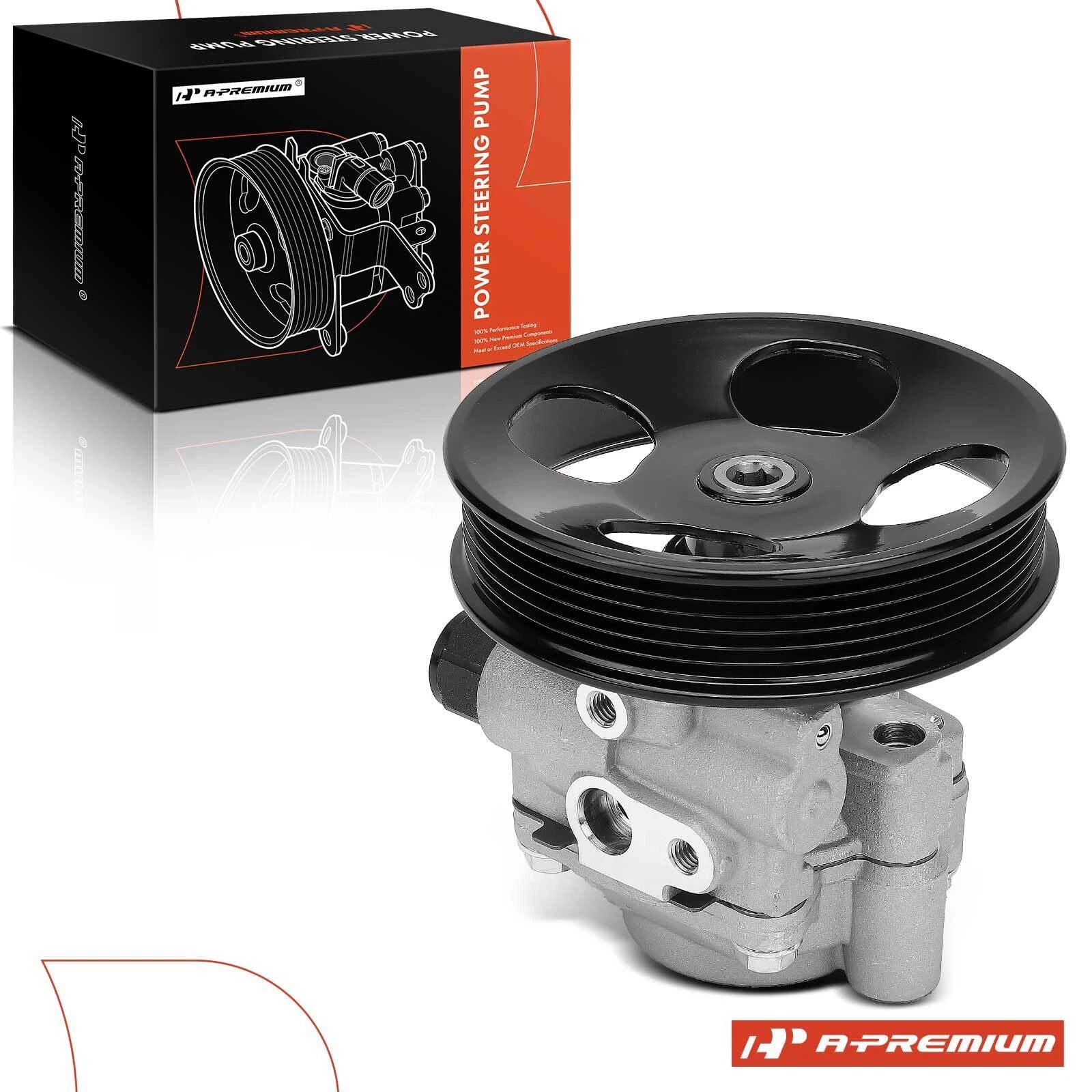 Power Steering Pump with Pulley for Toyota Sequoia 2001-2007 Tundra 2000-2006