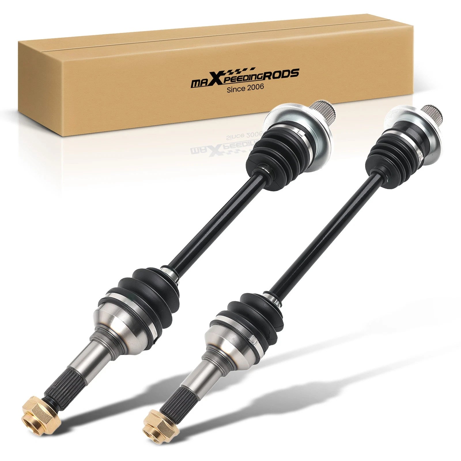 2x Rear Left & Right Side CV Axle for Yamaha Rhino 450 660 (2004–2009)