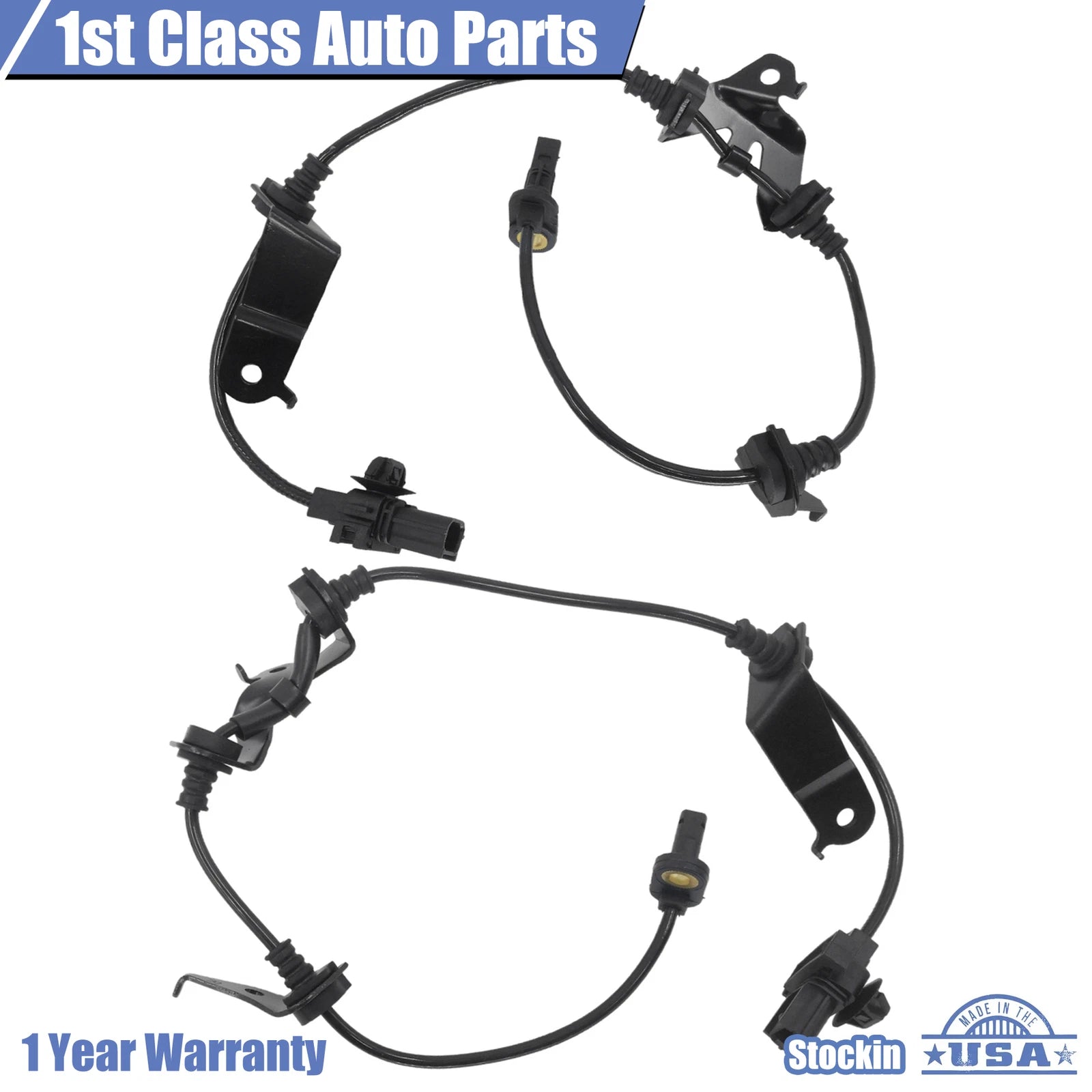 2X ABS Wheel Speed Sensor for Honda Accord Acura TSX (2003–2008)