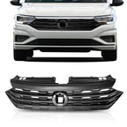 Matte Glossy Black Bumper Grille for Volkswagen Jetta (2019–2020)