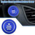 Engine Ignition Button Decal for Hyundai Sonata (2011–2014) Aluminum Alloy Blue