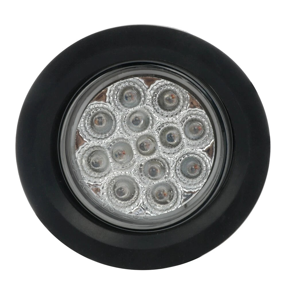 8X Red + Amber 2.5" 13 LED Side Marker Lights for Trailer