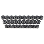 10 x Black CNC Inner 9/11/13mm Motor Bolt Topper Caps for Harley