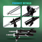 2X Front Struts Shocks Absorber for Volvo C30 C70 S40 V50