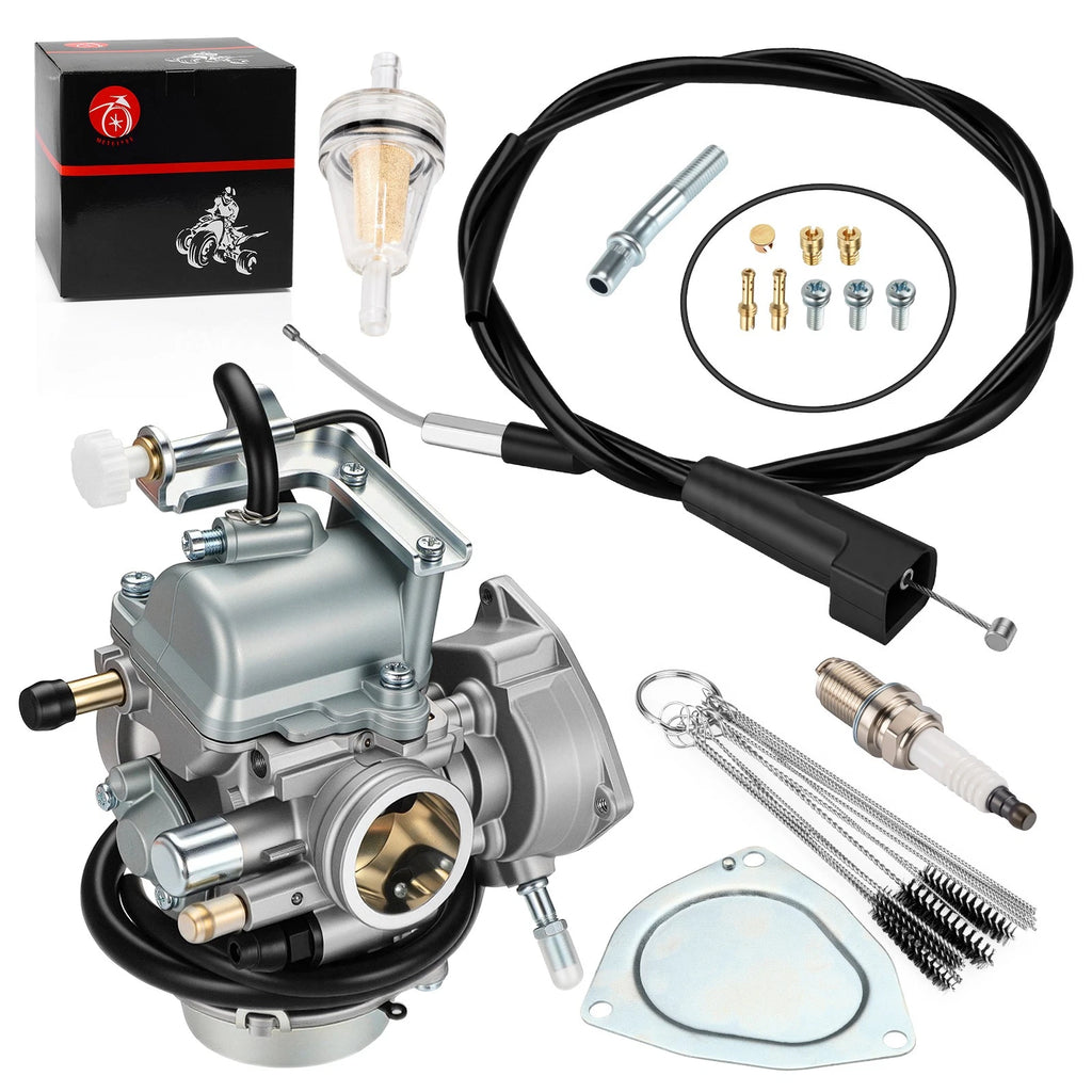 Carburetor & Throttle Cable for Suzuki Ozark 250 LT-F250 (2002–2007)
