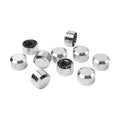 10 x Chrome Engine Bolt Topper Caps Covers for Harley Dyna Softail