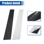 Gloss Carbon Pattern Pillar Window Post Cover Trim for BMW 3 Series E90