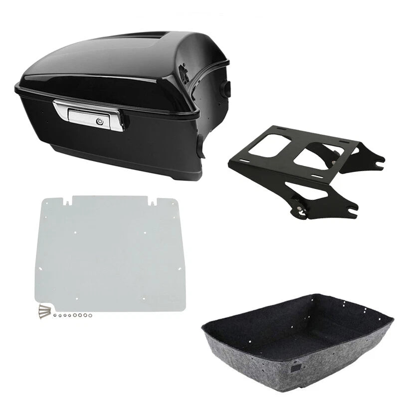 King Trunk & Mount Rack Base Plate for Harley Touring Electra Glide (2014–2026)