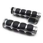 1 Pair Billet Aluminum Hand Grips for Harley Touring Road King