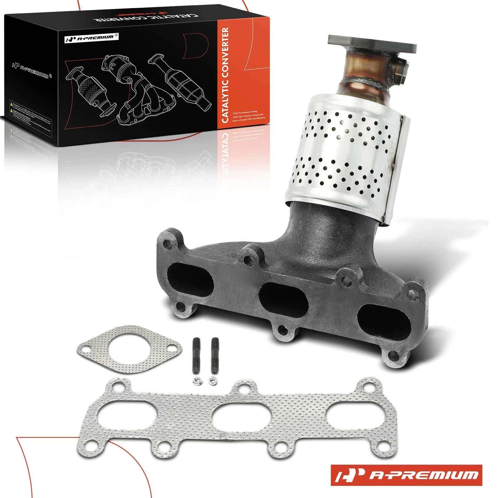 Front Left Catalytic Converter for Kia Optima (2006–2008) Hyundai Santa Fe
