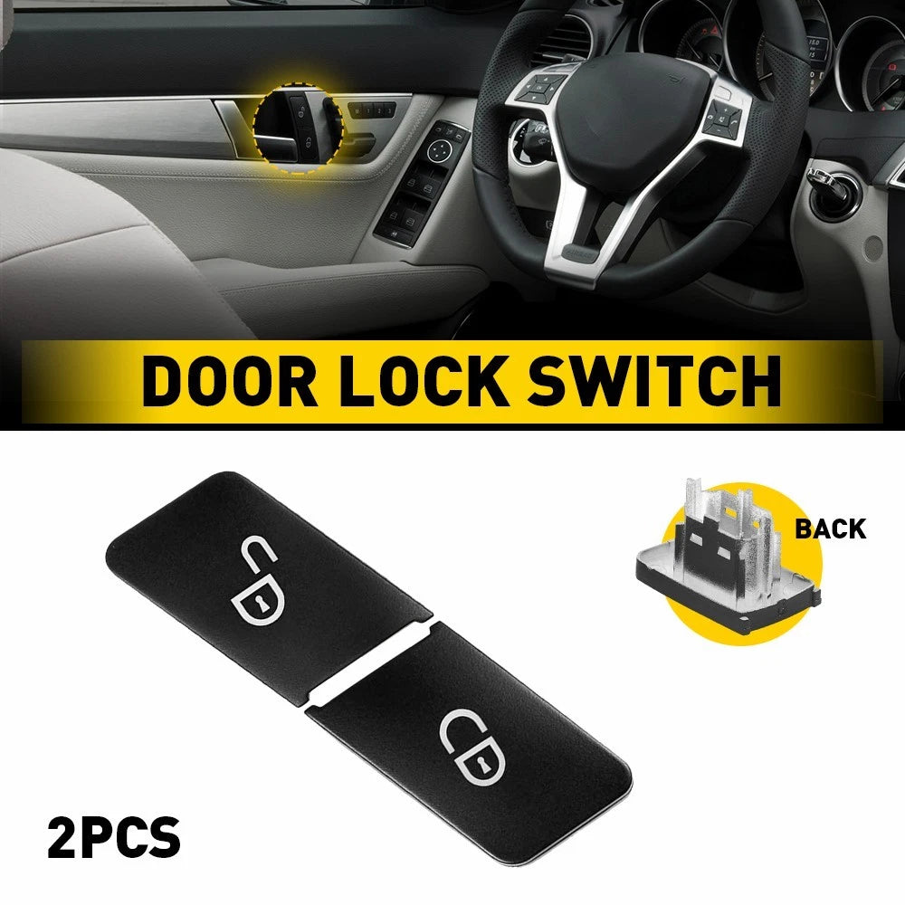 Door Lock Switch Button for Mercedes-Benz E200 E220 E250 E300 E350 E500 E63 AMG (2003–2016)