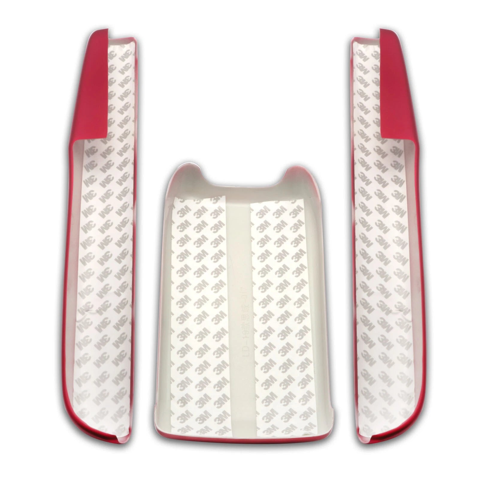 Red Inner Armrest Cover Seat Box Frame Molding for Honda Civic (2016-2021)