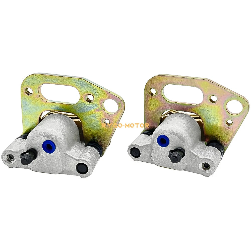Front & Rear Brake Calipers with Pads for Polaris Worker 500 Sportsman 500 (1999)