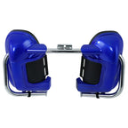 Lower Vented Blue Fairings & Engine Guard Bar for Harley Touring (1997-2008)