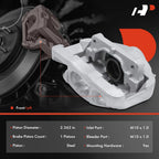 Front Driver Side Brake Caliper with Bracket for BMW 525i 528i 530i (2001-2007)