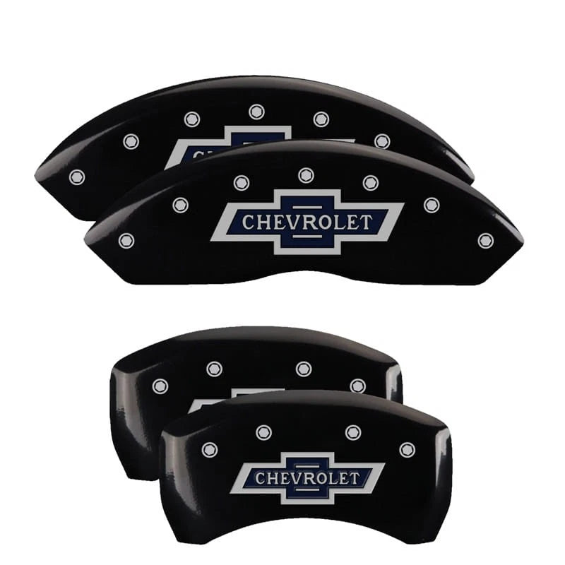 Black Caliper Covers Set for 100th Anniversary for 2015–2020 Chevy Colorado