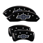 Black Caliper Covers Set for 100th Anniversary for 2015–2020 Chevy Colorado