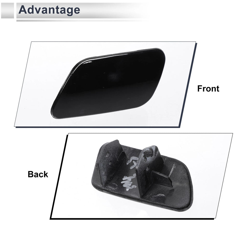 Front Left Bumper Headlight Washer Nozzle Cover Cap for BMW 740i 
