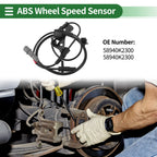 ABS Wheel Speed Sensor No. 58940K2300 for Hyundai Venue (2020–2023)