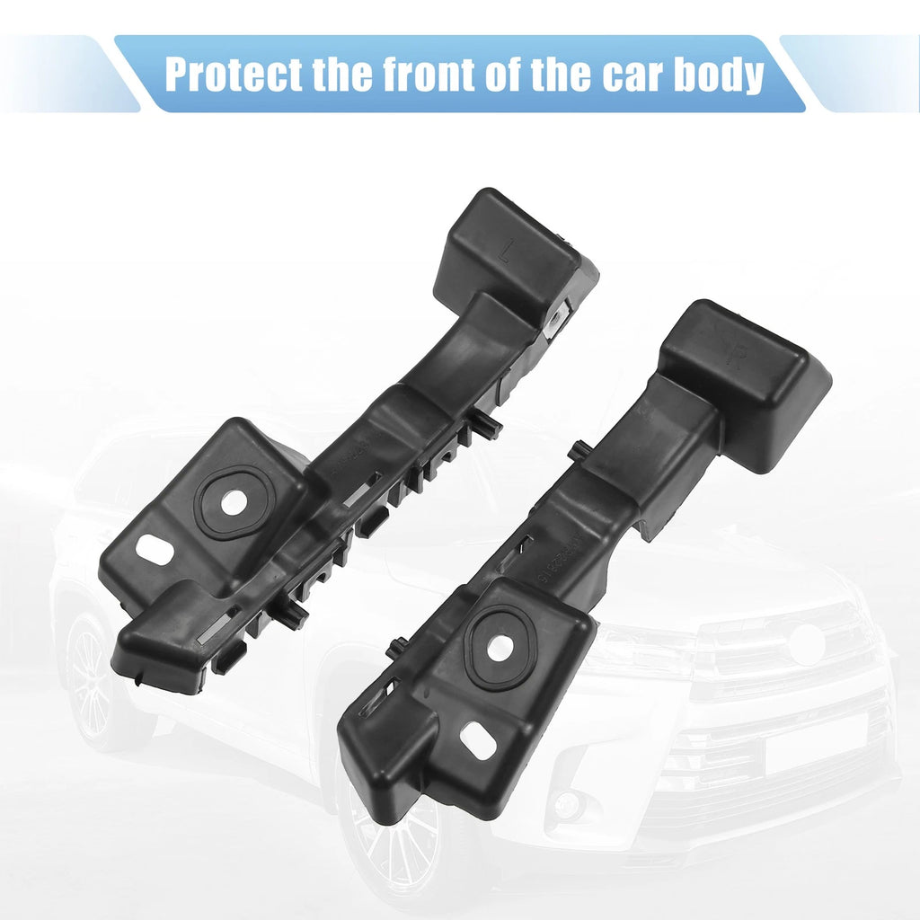 1 Pair Front Bumper Mounting Support Bracket 84081022 for Chevy Malibu (2016)