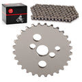 Cam Timing Chain & Sprocket for Honda XR80R CRF80F (2000–2009) 14321-GN1-A40 14401-943-013
