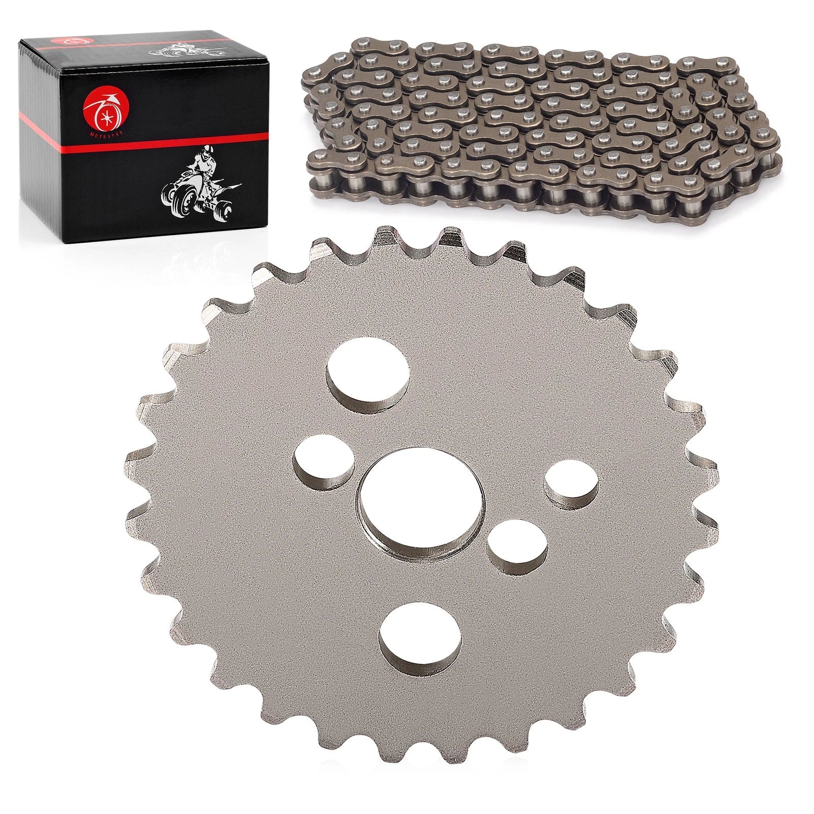 Cam Timing Chain & Sprocket for Honda XR80R CRF80F (2000–2009) 14321-GN1-A40 14401-943-013