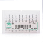 10Pcs Carbide Mini Micro Drill Bits for PCB Circuit Board (1.5mm-2.4mm)