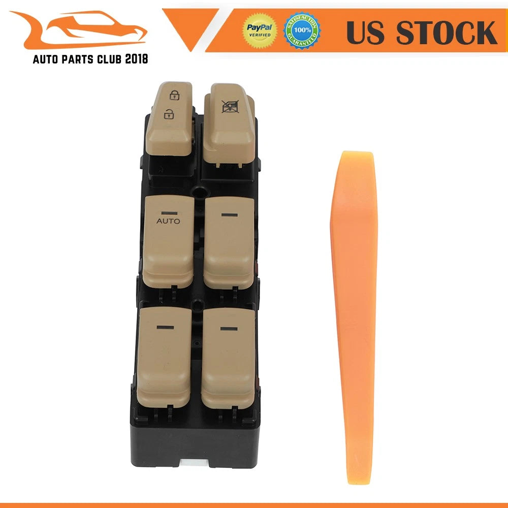 Power Window Switch for Hyundai Sonata (2011–2015) Front Left Driver Side