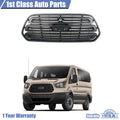 Front Bumper Grille for Ford Transit 150 250 350 (2015–2019) Black
