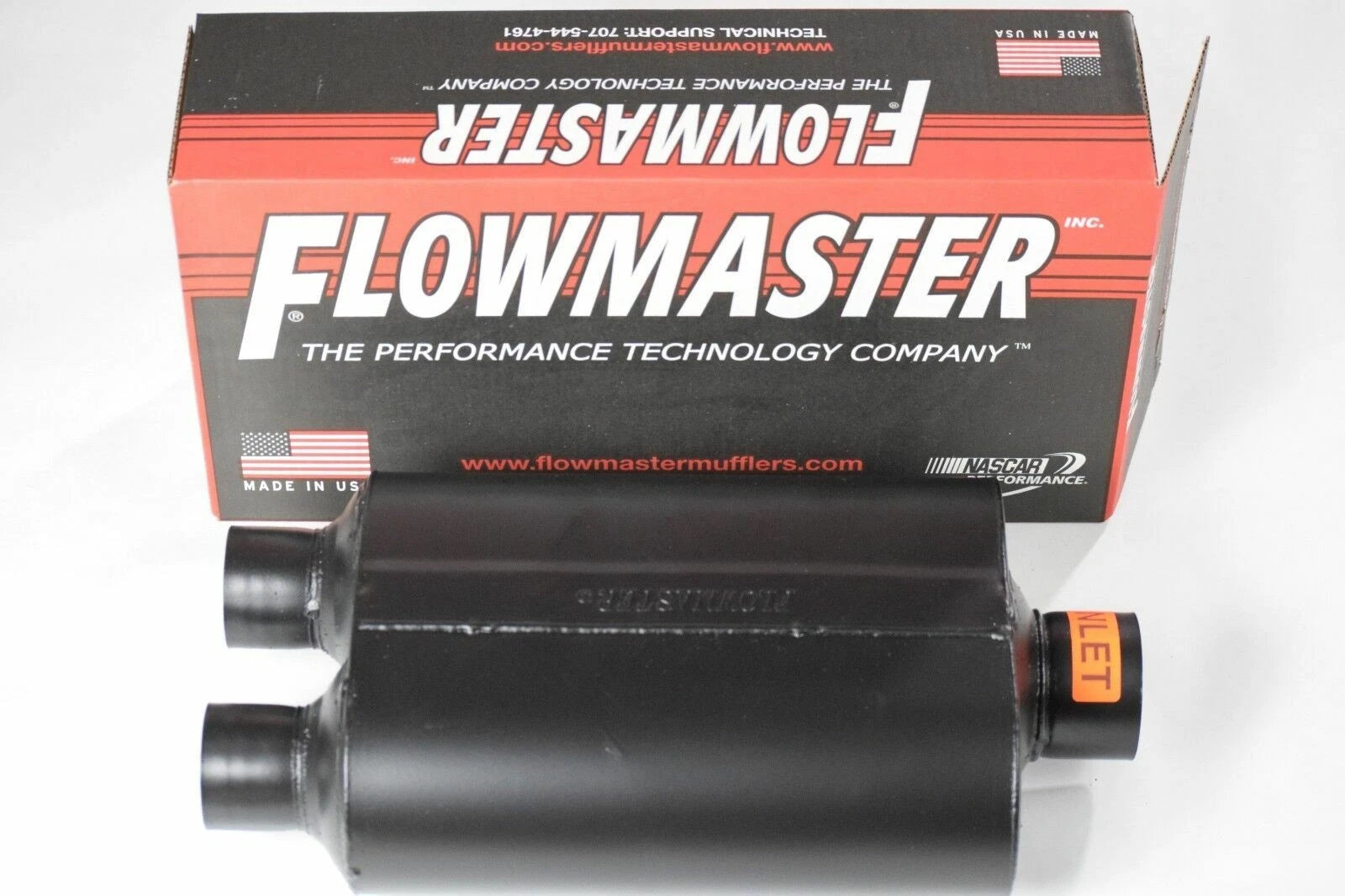 2.5" Dual Exhaust Kit for Ford F-150 (2004-2014) - Stainless, Flowmaster, Black Tip