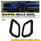 2Pcs Front Bumper Grille Bezel for Honda CR-V Hybrid (2023–2025)