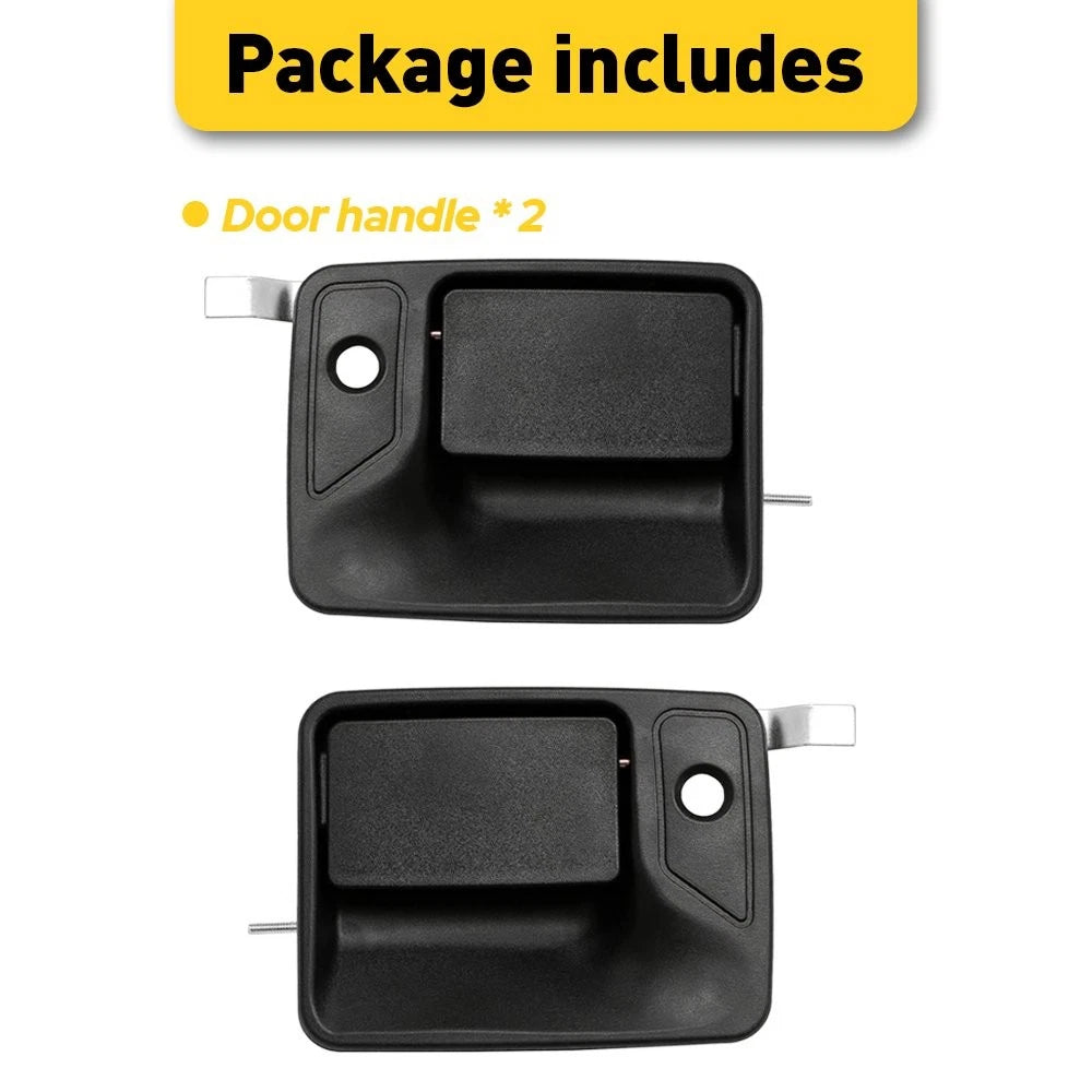 Set of 2 Door Handles for Ford F-250 F-350 F-450 Super Duty (1999–2016)