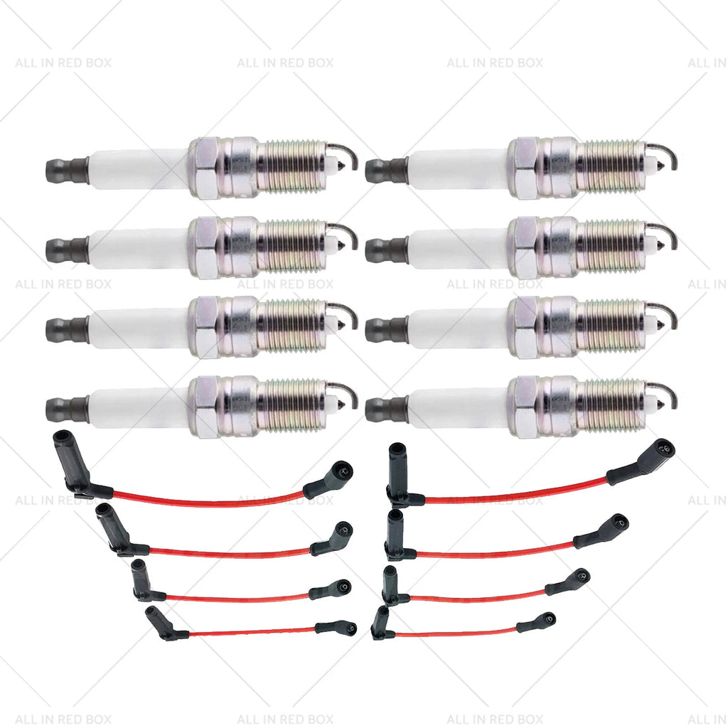 Set of Ignition Leads Spark Plugs for Holden VZ Commodore (2004–2006) 19351569