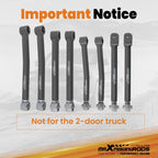 Adjustable Control Arms & Track Bar for Jeep Wrangler JK (2007–2018)