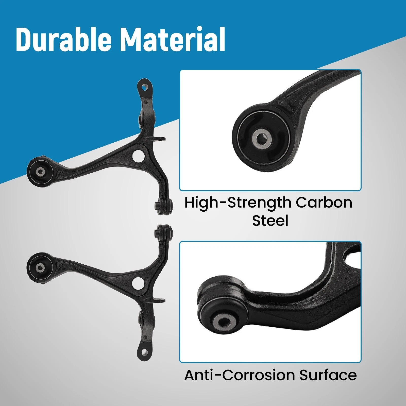 Set of 2 Front Upper Lower Control Arm Ball Joints for Honda Accord (2003–2007) and Acura TSX (2004–2008)