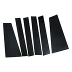 6 x Window Pillar Posts Door Trim Covers for 2021-2024 Toyota Sienna