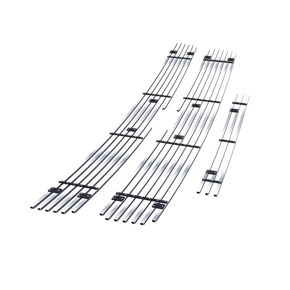 Stainless Chrome Billet Grille Combo for Chevy Silverado 2500/3500HD (2007-2010)