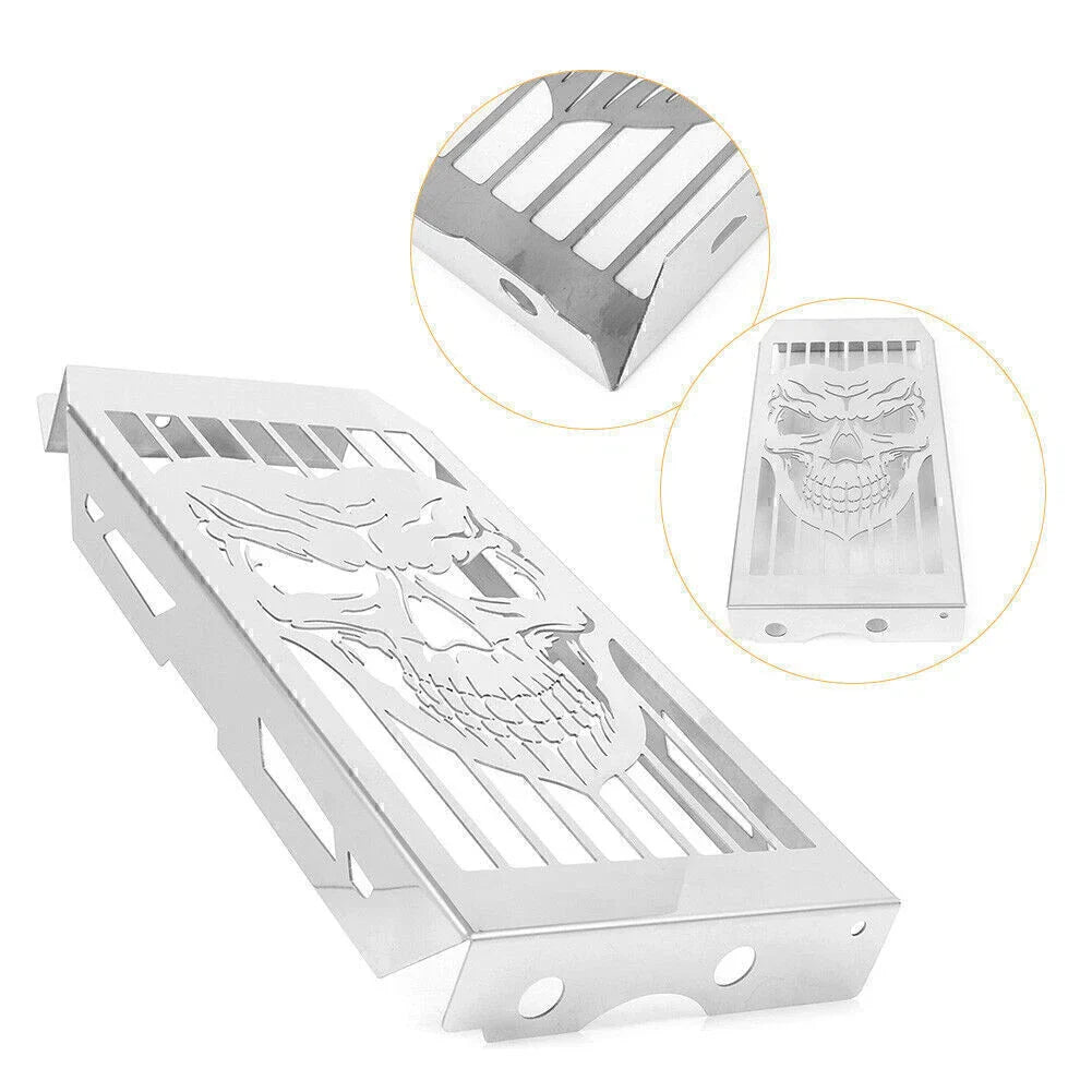 Chrome Steel Radiator Grill Guard for Honda Shadow VLX400 VLX600 (All)