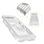 Chrome Steel Radiator Grill Guard for Honda Shadow VLX400 VLX600 (All)
