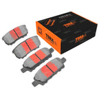 Rear 2.4L Disc Brake Pad Set for Jeep Compass Patriot (2007-2017)