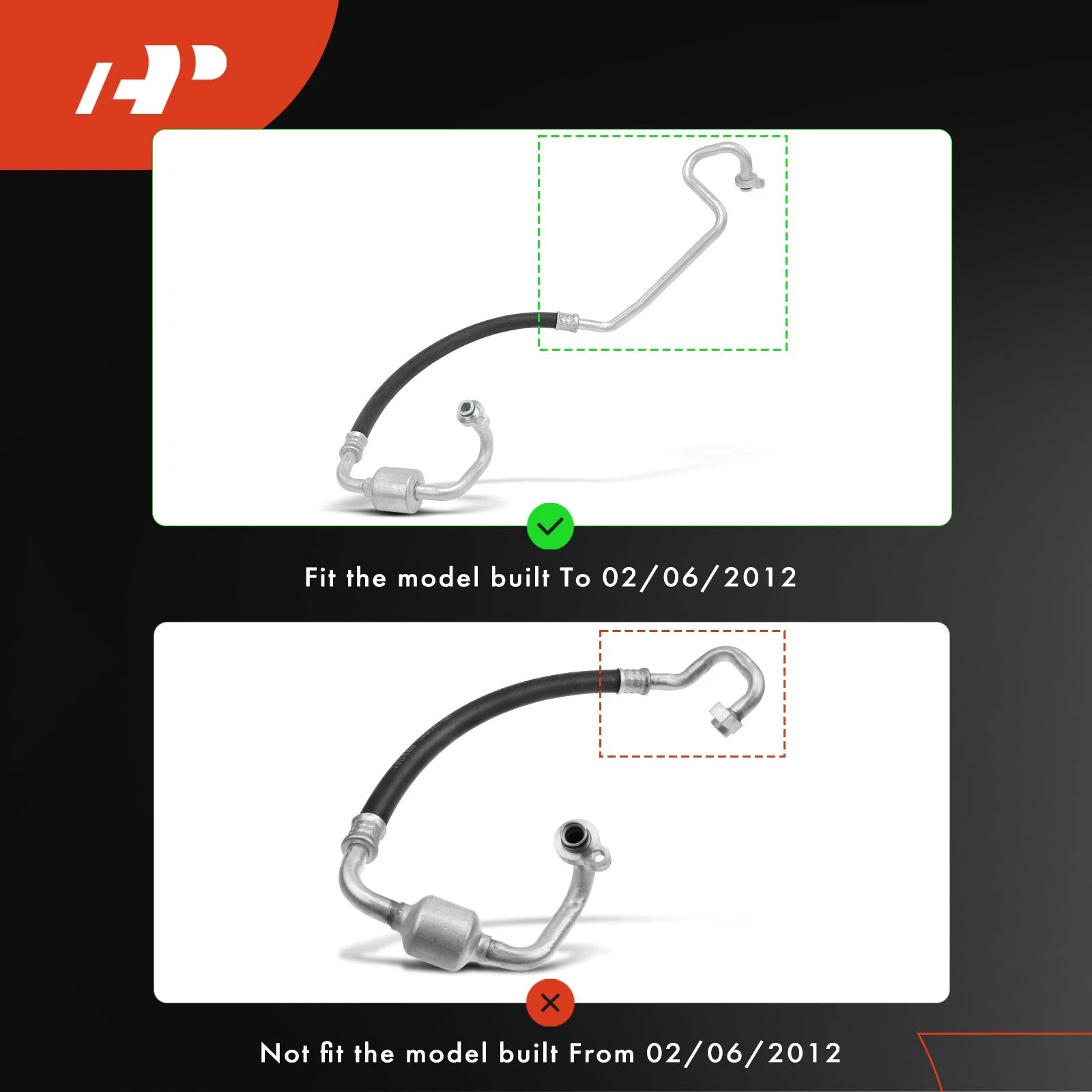 A/C Suction Line Hose for Ford Focus (2012)