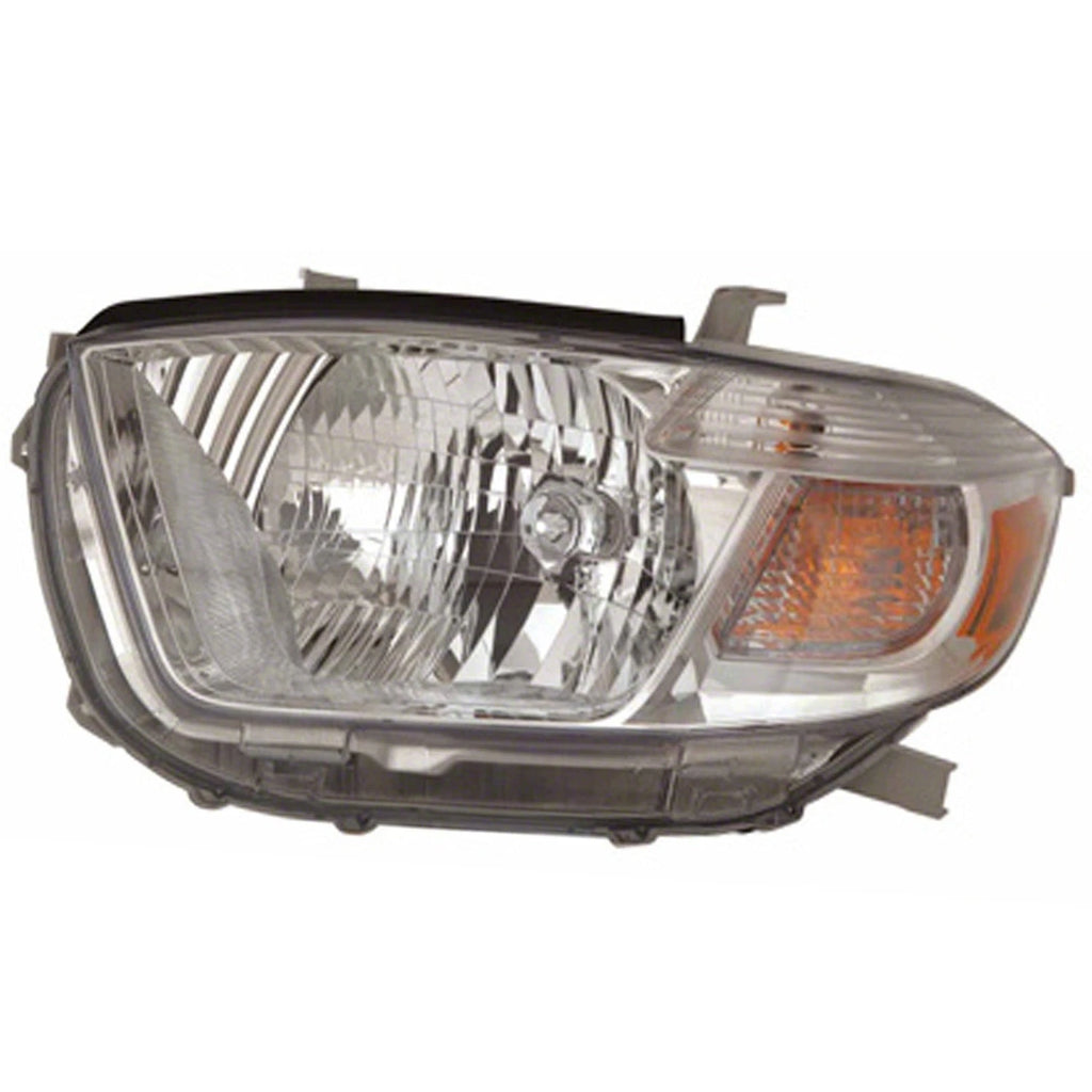 Driver Side Headlight Assembly Replacement for 2010 Toyota Highlander