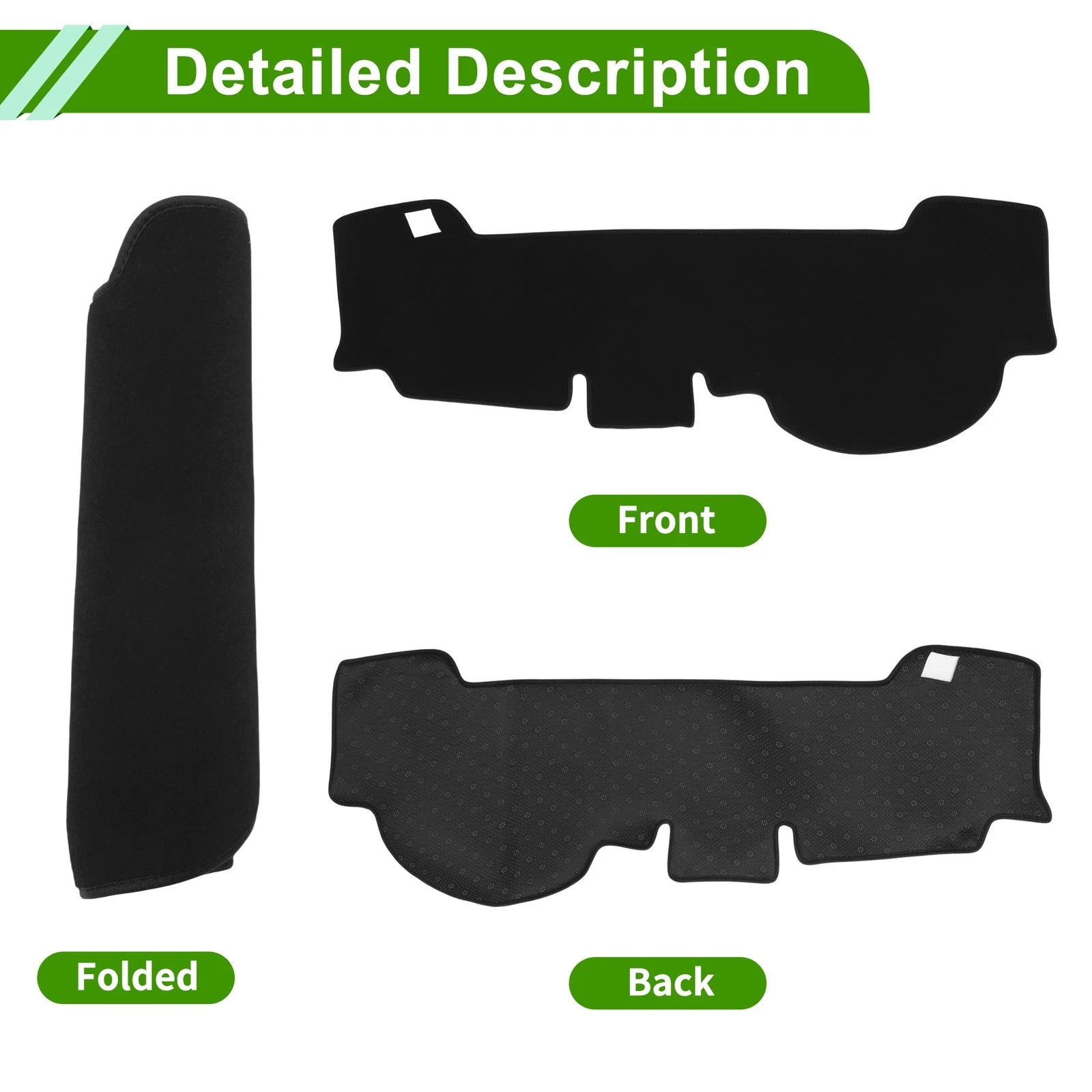 Dashboard Cover for Honda N-WGN JH3/JH4 (2019–2024) Black Anti-Slip
