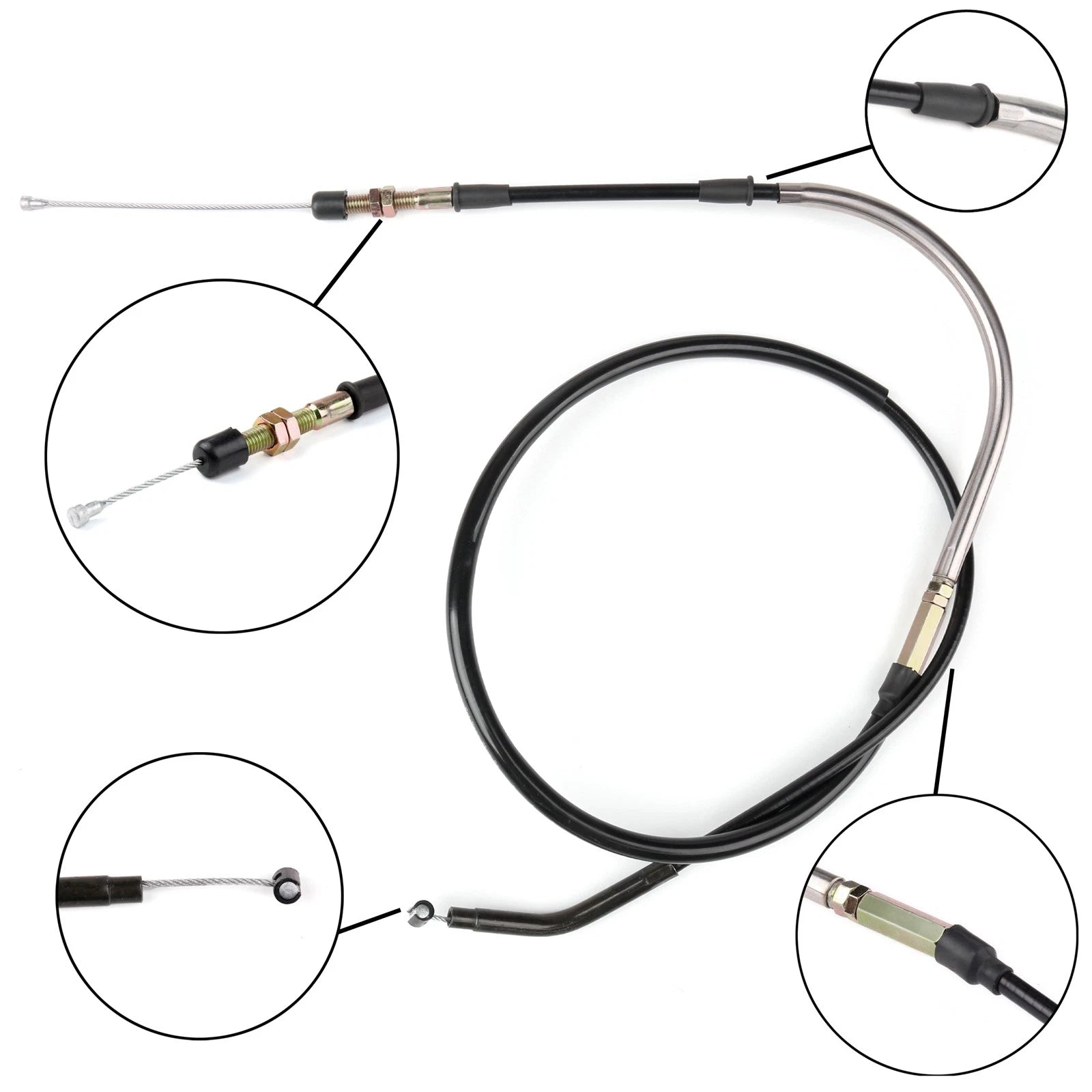 Clutch Cable for Yamaha FZ8, FZ8-S, FAZER (2010–2016) 3C3-26335-00-00